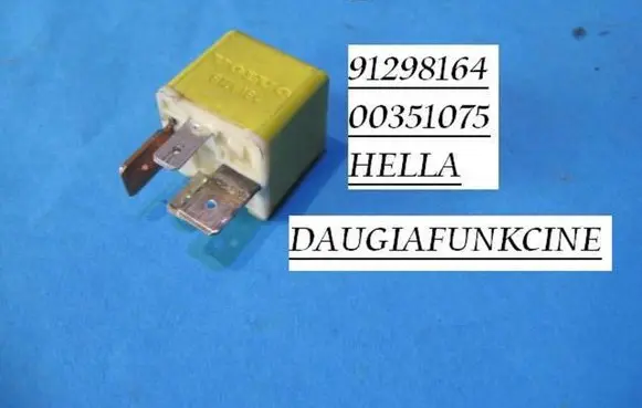 Volvo C70 Other relay 91298164 00351075