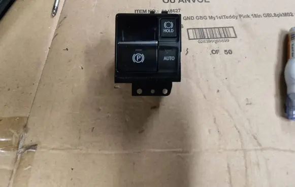Hand parking brake switch