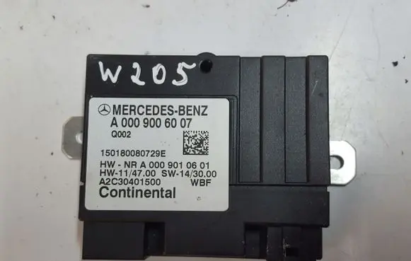 Mercedes-Benz C W205 Fuel injection pump control unit/module A0009006007