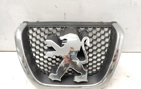 Peugeot 607 Front bumper upper radiator grill 9649004577