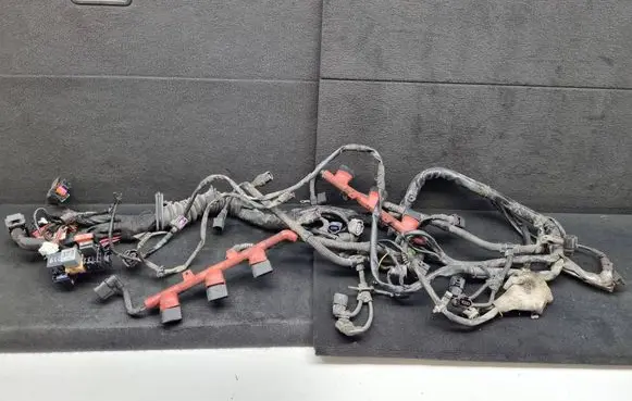 Audi A6 S6 C5 4B Engine installation wiring loom 8D1971074QC
