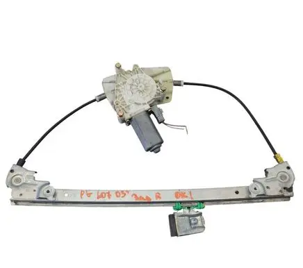 Peugeot 607 Rear door window regulator with motor 9629156480 102382103