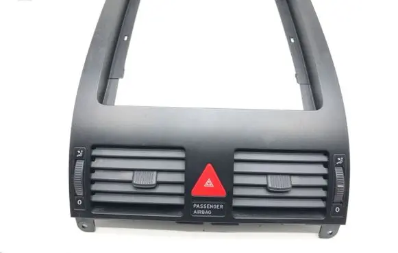 Dashboard side air vent grill/cover trim