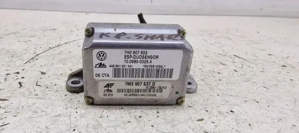 Volkswagen Sharan ESP acceleration yaw rate sensor 7M3907637D