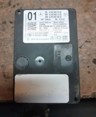 Mercedes-Benz GLE (W166 - C292) Blind spot module A0009057405 A0009021329 A0009018802