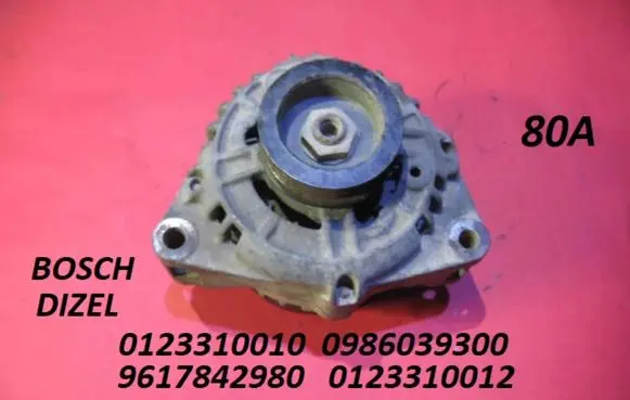 Peugeot Partner Generator/alternator 0123310010 0986039300