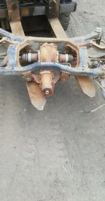 Rear axle beam