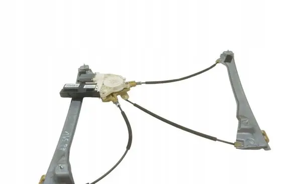 Front window lifting mechanism without motor