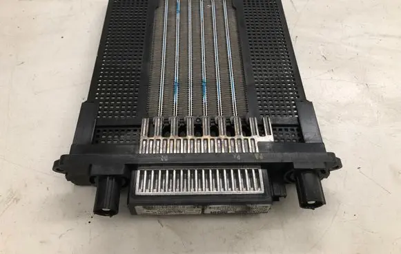 Electric cabin heater radiator