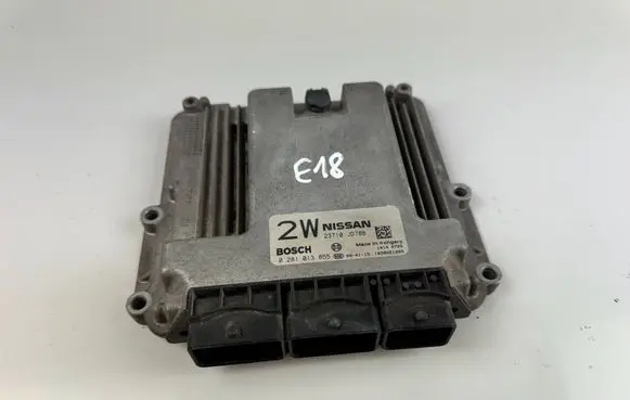 Nissan Qashqai Engine control unit/module 23710JD78B 1039S21009 0281013855