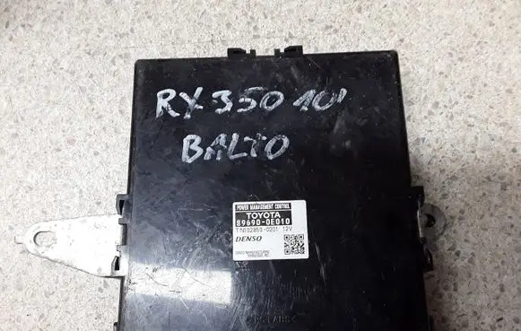 Lexus RX 450H Other control units/modules 896900E010