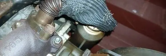 Opel Astra H EGR valve line/pipe/hose