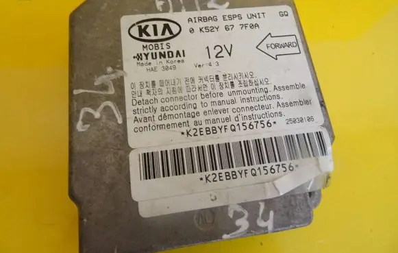 KIA Carnival Airbag control unit/module 0K52Y677F0A