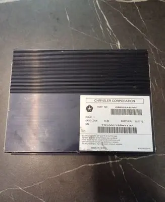 Dodge Challenger Sound amplifier 68222467AF