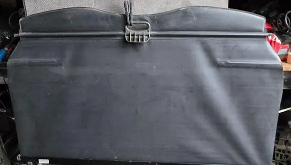 BMW 3 E46 Parcel shelf load cover brak