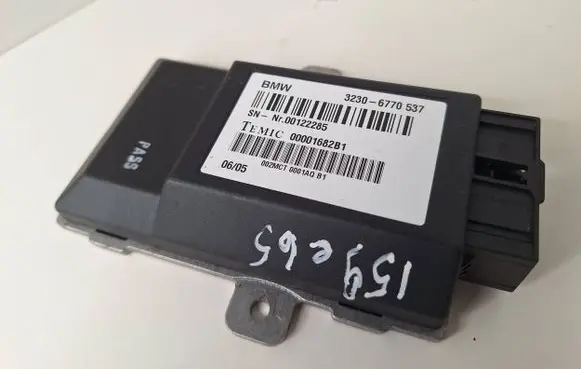 BMW 7 E65 E66 Steering rack control module 6770537 00122285 00001682B1