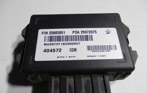 Chevrolet Tahoe Other control units/modules 25972675