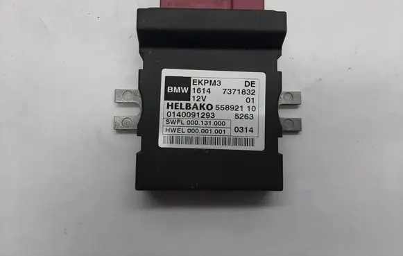 BMW 5 F10 F11 Fuel injection pump control unit/module 7371832