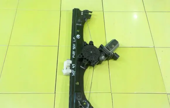 Fiat 500 Front door window regulator with motor 51824040