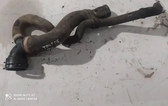 Volkswagen Touareg II Engine coolant pipe/hose 7P6122291G