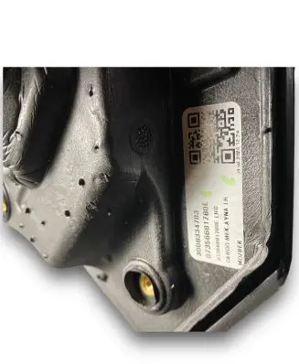Opel Combo D Front door electric wing mirror 735668178