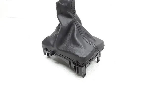 Gear lever shifter trim leather/knob