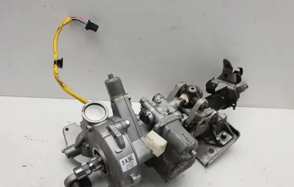 Steering wheel axle set