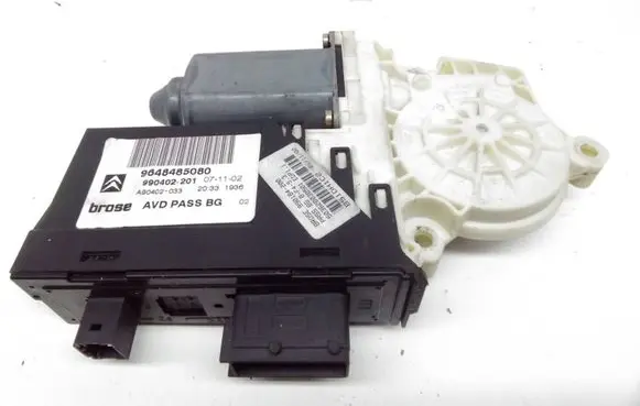 Citroen C5 Front door window regulator motor 9648485080 990402201 A90402033