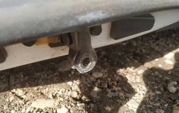Opel Antara Front door check strap stopper 
