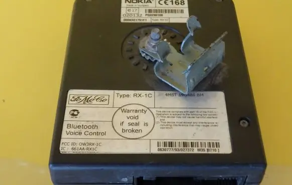 Ford Focus Bluetooth control unit module 4M5T19G488BM