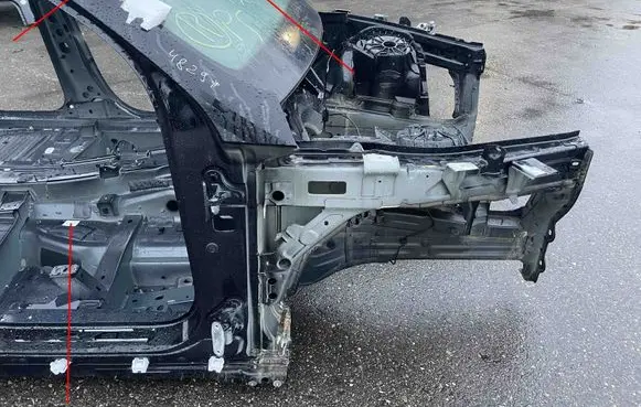 Mercedes-Benz GLE W167 Front quarter panel 