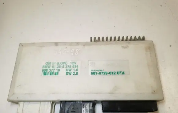 BMW 5 E39 Comfort/convenience module 8378634 61358378634