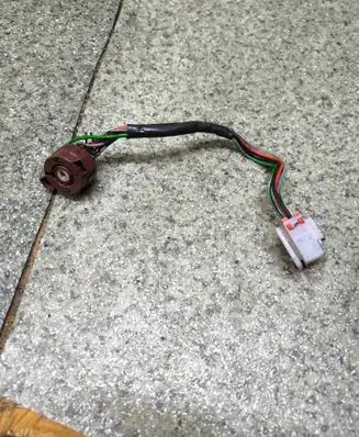 BMW 3 E30 Ignition lock contact 1372567