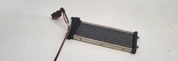 Electric cabin heater radiator