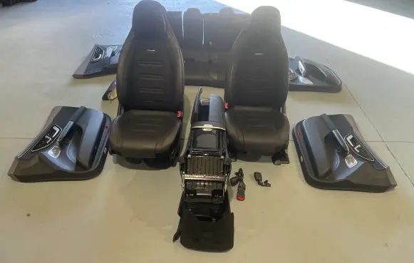 Mercedes-Benz EQE v295 Interior set 
