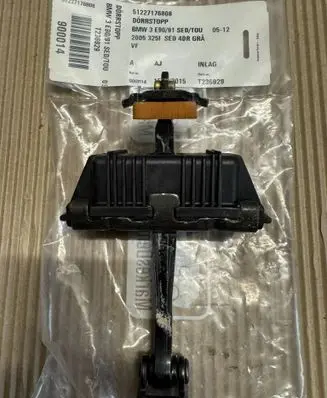 BMW 3 E90 E91 Rear door check strap stopper 51227176808 2005325 T236929