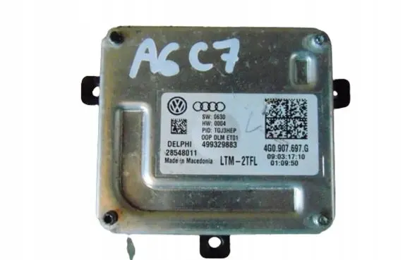 Audi A6 S6 C7 4G Headlight ballast module Xenon 4G0907697G