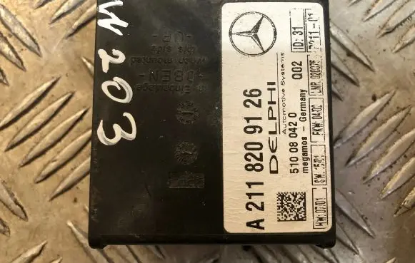Mercedes-Benz C W203 Alarm control unit/module A2118209126 510080420