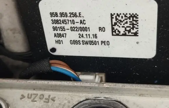 Porsche Cayenne (92A) Steering wheel 95B959256E