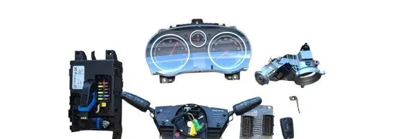 Opel Corsa D Engine ECU kit and lock set 0261208941 13265078 55557934