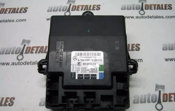 Mercedes-Benz A W169 Door control unit/module A1698207426