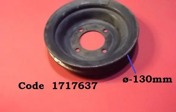 BMW 5 E34 Water pump pulley 1717637