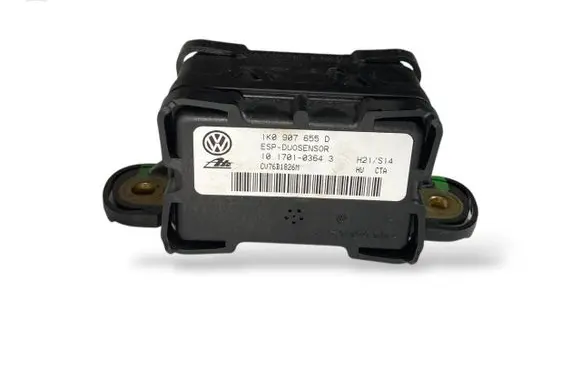 Skoda Octavia Mk2 (1Z) ESP acceleration yaw rate sensor 1K0907655D