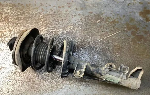 Mercedes-Benz CLK A209 C209 Front shock absorber with coil spring A2093200330