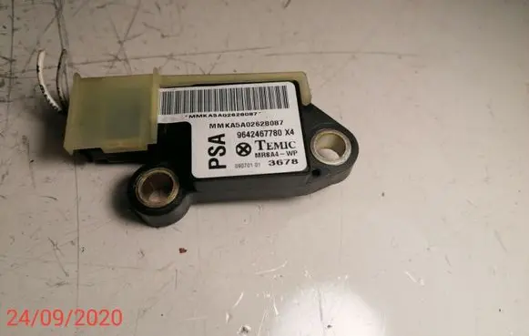 Airbag deployment crash/impact sensor