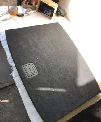 Audi A4 S4 B9 Trunk/boot floor carpet liner 8w9861531