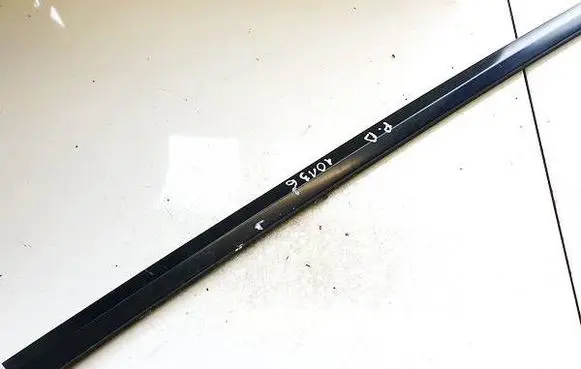 Tesla Model Y Front door glass trim molding 