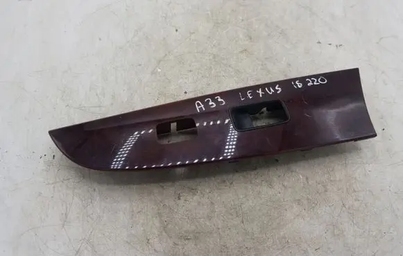 Lexus IS 220D-250-350 Front door window switch trim 7423253140