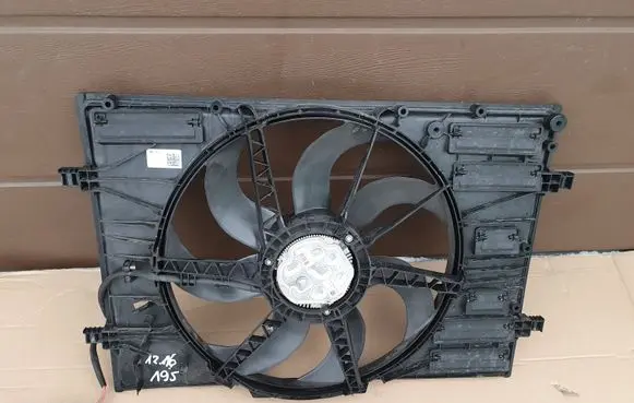 Skoda Superb B8 (3V) Electric radiator cooling fan 5Q0121205AN 5Q0121023DE