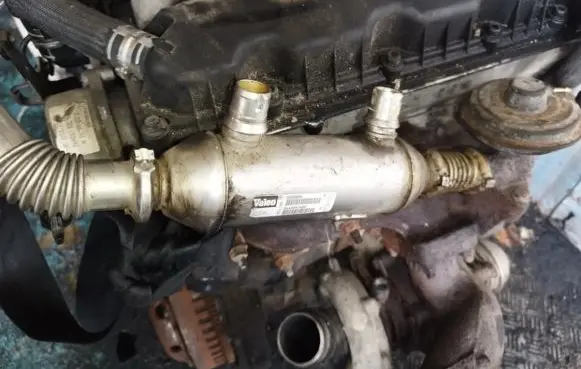 Fiat Ulysse EGR valve cooler 9640843480
